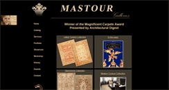 Desktop Screenshot of mastourgalleries.com